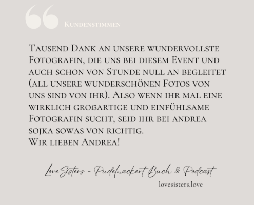 Lovesisters Kundenbewertung feedback